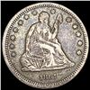 1861 Seated Liberty Quarter LIGHTLY CIRCULATED