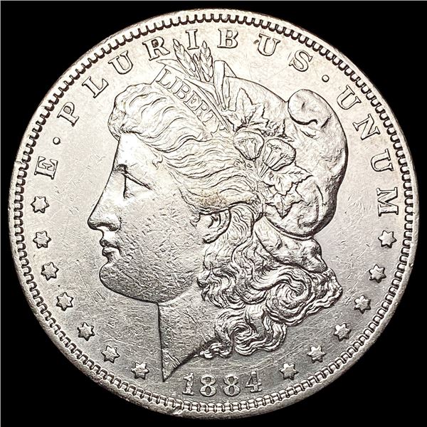 1884-S Morgan Silver Dollar CLOSELY UNCIRCULATED