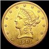 1901-S $10 Gold Eagle CHOICE AU