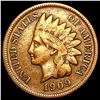 1909-S Indian Head Cent NEARLY UNCIRCULATED