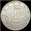 Image 2 : 1854 Silver Three Cent CLOSELY UNCIRCULATED