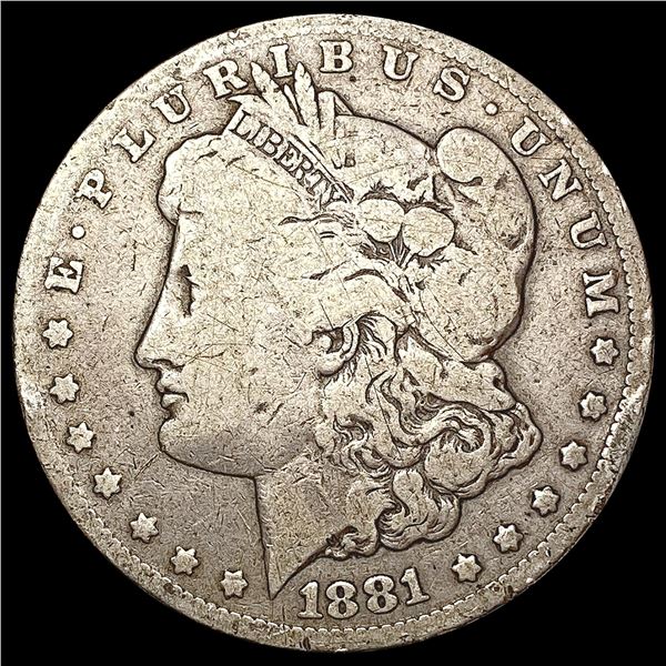 1881-CC Morgan Silver Dollar NICELY CIRCULATED