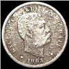 Image 1 : 1883 Kingdom of Hawaii Dime LIGHTLY CIRCULATED