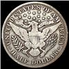 Image 2 : 1900-O/CC Barber Half Dollar NICELY CIRCULATED