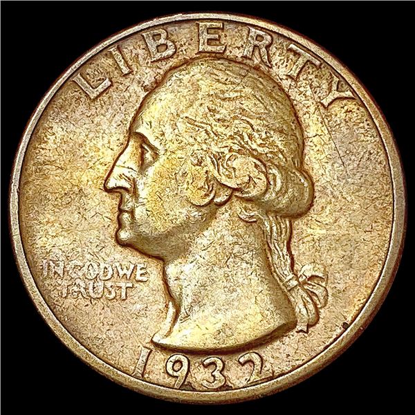 1932-D Washington Silver Quarter CLOSELY UNCIRCULATED