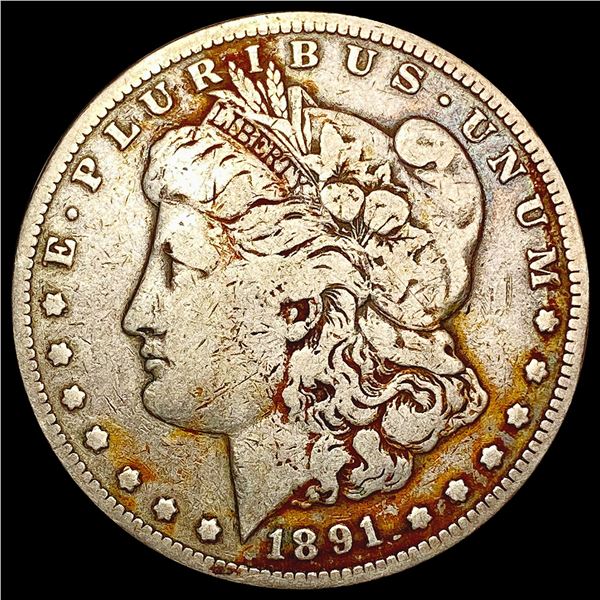 1891-CC Morgan Silver Dollar NICELY CIRCULATED