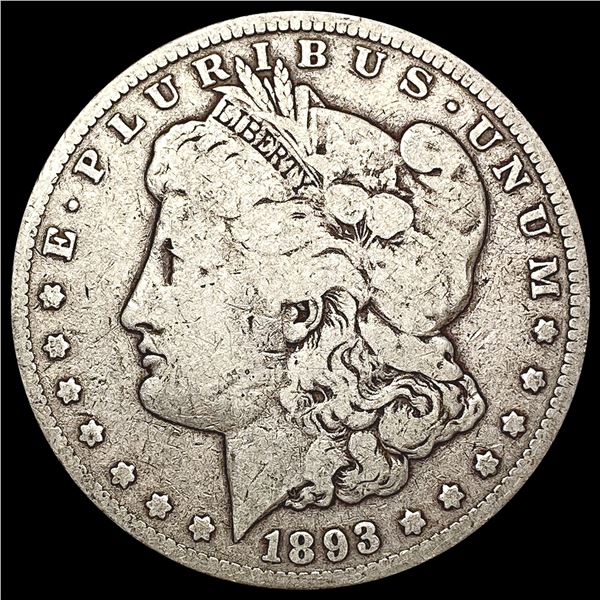 1893-CC Morgan Silver Dollar NICELY CIRCULATED