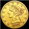 Image 1 : 1901-S $5 Gold Half Eagle CLOSELY UNCIRCULATED