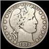 Image 1 : 1913-S Barber Half Dollar NICELY CIRCULATED