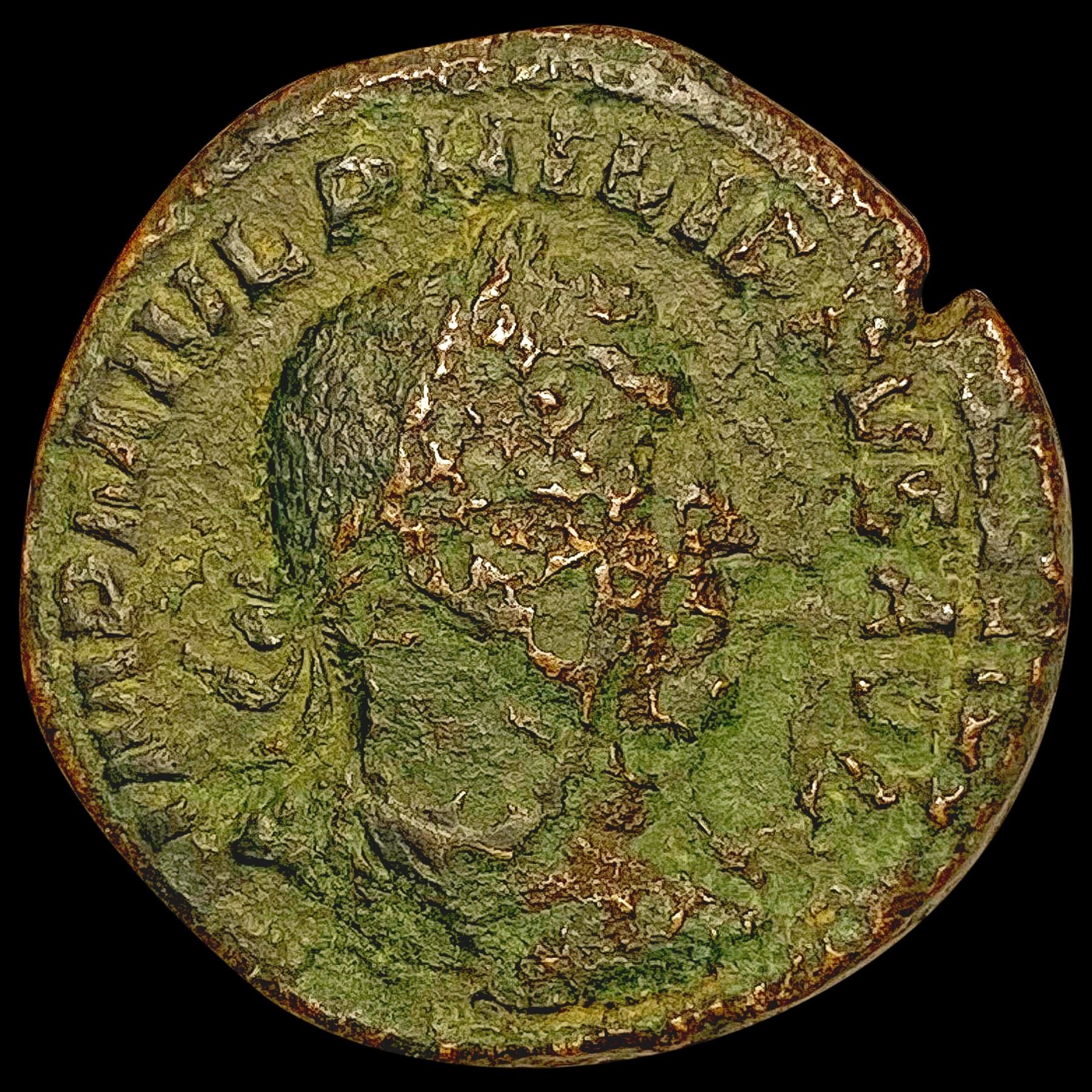 Ancient Roman Copper Coin NICELY CIRCULATED