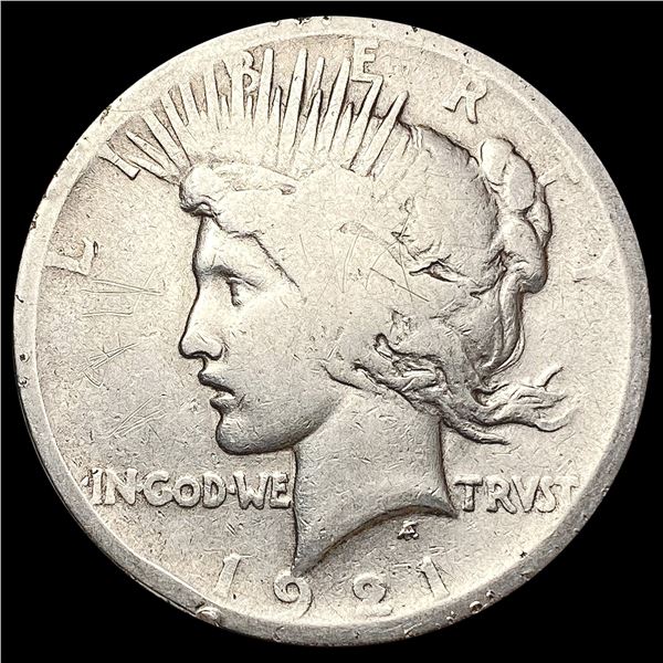 1921 Silver Peace Dollar NICELY CIRCULATED