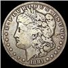 1881-CC Morgan Silver Dollar LIGHTLY CIRCULATED