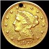 Image 1 : 1879 $2.50 Gold Quarter Eagle NICELY CIRCULATED