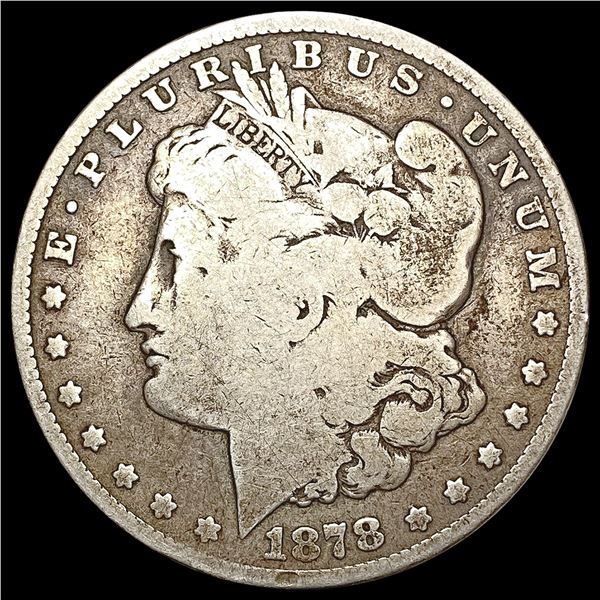 1878-CC Morgan Silver Dollar NICELY CIRCULATED