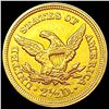 Image 2 : 1853 $2.50 Gold Quarter Eagle CLOSELY UNCIRCULATED