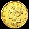Image 1 : 1851 $2.50 Gold Quarter Eagle HIGH GRADE