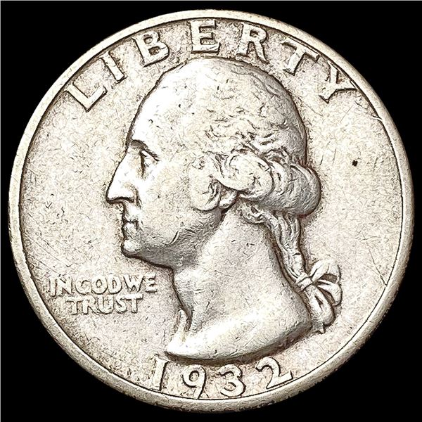 1932-S Washington Silver Quarter NEARLY UNCIRCULATED