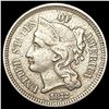 Image 1 : 1872 Nickel Three Cent CLOSELY UNCIRCULATED
