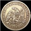 Image 2 : 1855-S Arrows Seated Liberty Half Dollar LIGHTLY CIRCULATED
