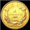 Image 2 : 1861 Rare Gold Dollar CLOSELY UNCIRCULATED