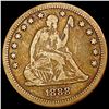 Image 1 : 1888-S Seated Liberty Quarter NICELY CIRCULATED