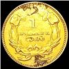 Image 2 : Type 3 Rare Gold Dollar CLOSELY UNCIRCULATED