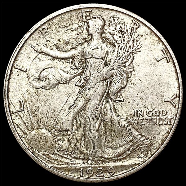 1929-S Walking Liberty Half Dollar CLOSELY UNCIRCULATED
