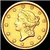 Image 1 : 1852 Rare Gold Dollar CLOSELY UNCIRCULATED