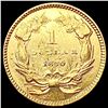 Image 2 : 1860 Rare Gold Dollar UNCIRCULATED
