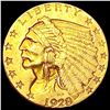Image 1 : 1929 $2.50 Gold Quarter Eagle CLOSELY UNCIRCULATED