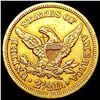 Image 2 : 1845 $2.50 Gold Quarter Eagle CLOSELY UNCIRCULATED