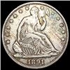 Image 1 : 1891 Seated Liberty Half Dollar CLOSELY UNCIRCULATED