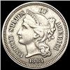 Image 1 : 1881 Nickel Three Cent CLOSELY UNCIRCULATED
