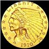 Image 1 : 1910 $2.50 Gold Quarter Eagle CLOSELY UNCIRCULATED