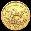 Image 2 : 1852 $2.50 Gold Quarter Eagle CLOSELY UNCIRCULATED