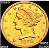 Image 1 : 1868-S $5 Gold Half Eagle CHOICE BU