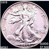 Image 1 : 1919 Walking Liberty Half Dollar UNCIRCULATED