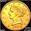 Image 1 : 1854-O $5 Gold Half Eagle UNCIRCULATED