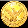 Image 2 : 1874 $2.50 Gold Quarter Eagle CHOICE BU
