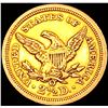 Image 2 : 1843-O $2.50 Gold Quarter Eagle UNCIRCULATED