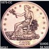 Image 1 : 1875-CC Silver Trade Dollar UNCIRCULATED
