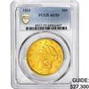 Image 1 : 1868 $20 Gold Double Eagle PCGS AU53