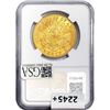 Image 2 : 1873 $20 Gold Double Eagle NGC MS61 Open 3