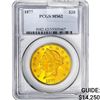 Image 1 : 1877 $20 Gold Double Eagle PCGS MS62