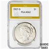 1927-D Silver Peace Dollar PGA MS62
