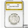 Image 1 : 1941 Walking Liberty Half Dollar PGA PR67 DCAM