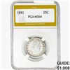 Image 1 : 1893 Barber Quarter PGA MS64