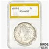 1887-S Morgan Silver Dollar PGA MS62