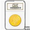 1890-S $20 Gold Double Eagle NGC AU58