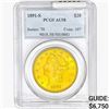 1891-S $20 Gold Double Eagle PCGS AU58